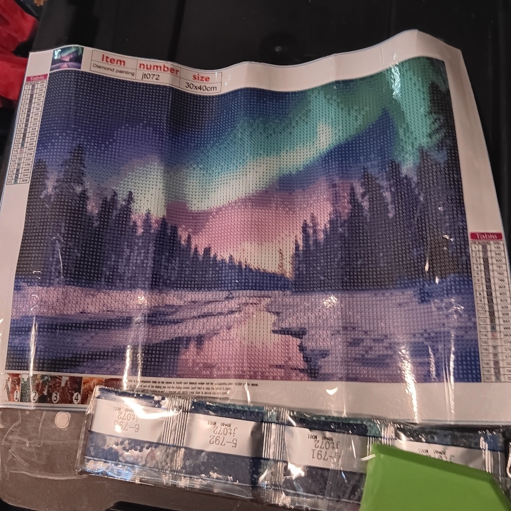 Aurora Borealis Diamond Painting Kit 30x40cm